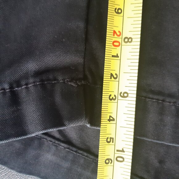 Old Navy SZ 32 Ultimate Slim Fit Men's Black Cotton Shorts - Picture 9 of 11